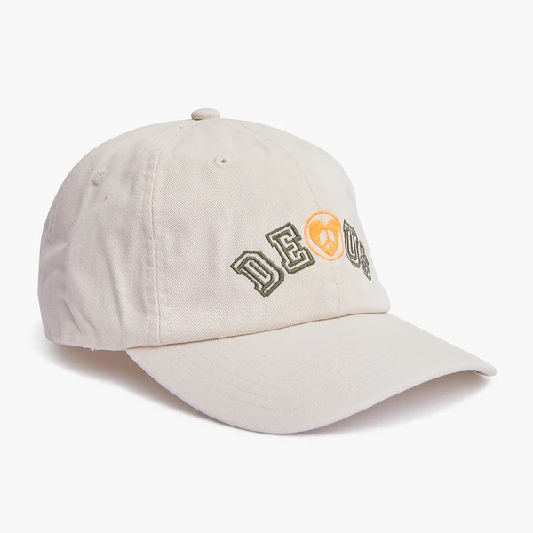데우스 모자  ACTIVE DAD CAP VINTAGE WHITE   DEUS EX MACHINA
